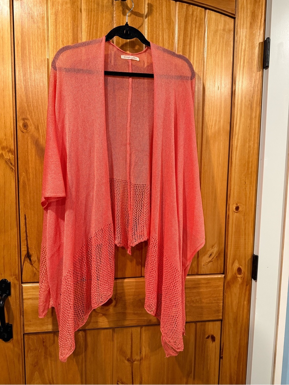 Do everything in love coral orange wrap